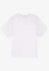 Sacai Basic Crewneck T-shirt In White