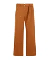 Sacai Carhartt Work Progress Wide Leg Trousers In Animal Print