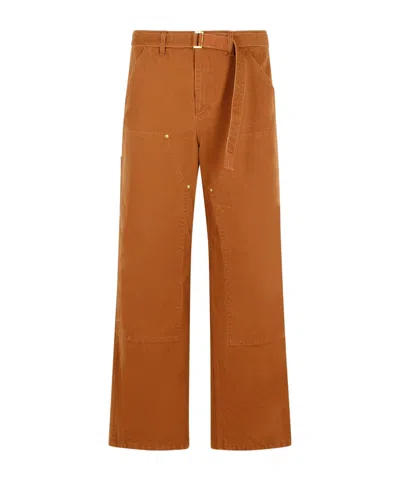 SACAI BELT LOOP CASUAL PANTS