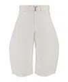 Sacai Belt Loop Jeans In White