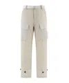 Sacai Belt-loop Overalls In Nude