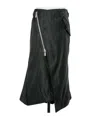 Sacai Insulated Nylon Twill Skirt In Black