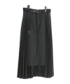 Sacai Belt-loop Skirt In Black