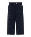 Sacai Belt Loops Slacks In Black