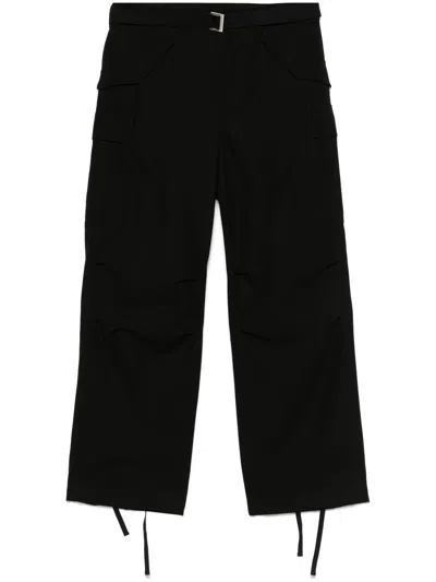 SACAI BELTED CARGO PANTS
