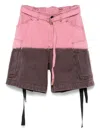 Sacai Bermuda Shorts In Pink