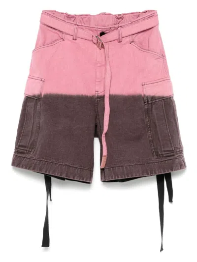 Sacai Bermuda Shorts In Pink
