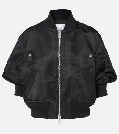 SACAI TECHNICAL TWILL BLOUSON JACKET
