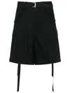 Sacai Cotton Twill Shorts Clothing