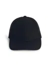 Sacai Black Cotton Cap In Black