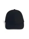 Sacai Black Cotton Cap In Black
