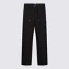 Sacai Black Cotton Pants In Black