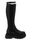 Sacai Long Boots Boots In Black