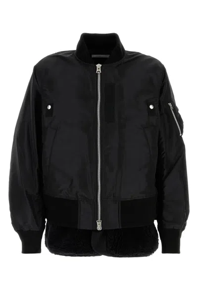 SACAI NYLON BOMBE JACKET