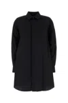 Sacai Shirt Dress Poplin Chest Pocket In Multi