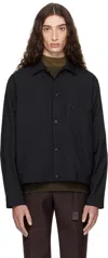 Sacai Long Sleeve Jacket In Black