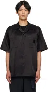 Sacai Black 'where The Wild Things Are' Shirt In Black
