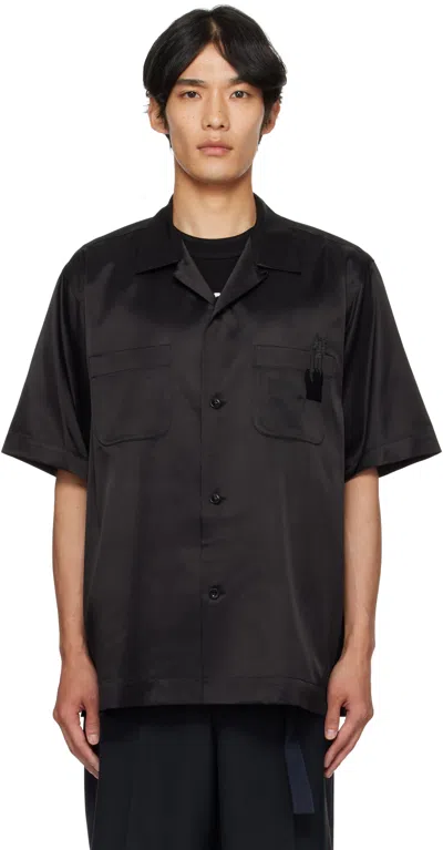 Sacai Black 'where The Wild Things Are' Shirt