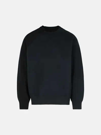 Sacai Black Wool Sweater