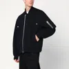 Sacai Zippered Sweatshirt With Ribbed Cuffs And Pockets