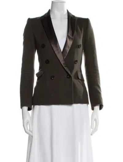 Pre-owned Sacai Blazer In Black