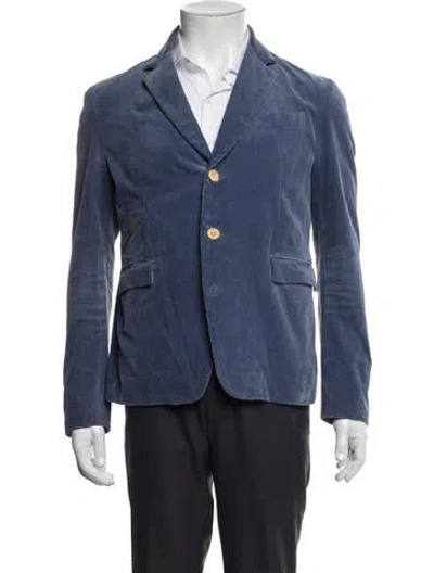 Pre-owned Sacai Blazer In Blue