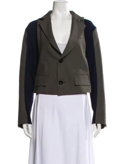Pre-owned Sacai Blazer In Multi