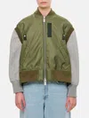 Sacai Waistcoat  Woman Color Green In Grün
