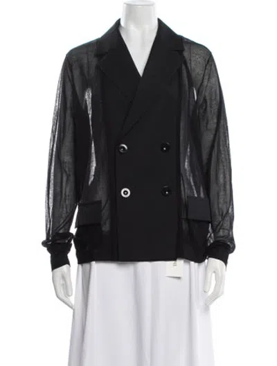 Pre-owned Sacai Blazer W/ Tags In Black