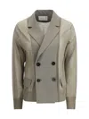 Sacai Semi-transparent Blazer Jacket