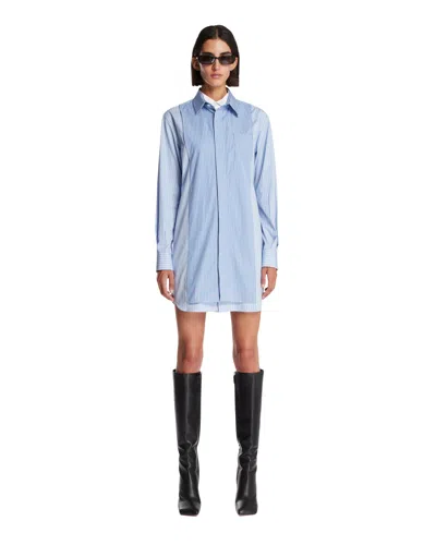 Sacai Blue Shirt Dress