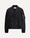 Sacai Bomber Jacket In Black