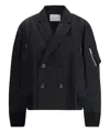 Sacai Bomber Jacket In Black