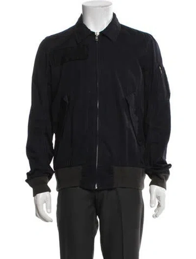 Pre-owned Sacai Bomber Jacket In Black