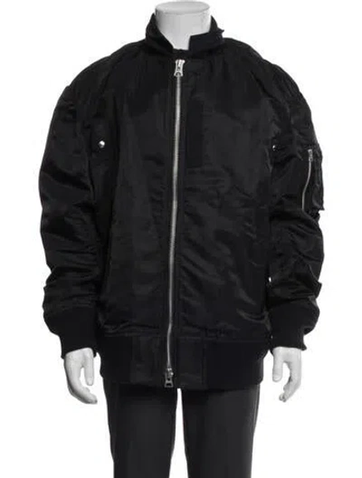 Pre-owned Sacai Bomber Jacket In Black