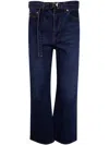 Sacai Women's Boot Cut Denim Pants