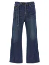 Sacai Bootcut Jeans Pants