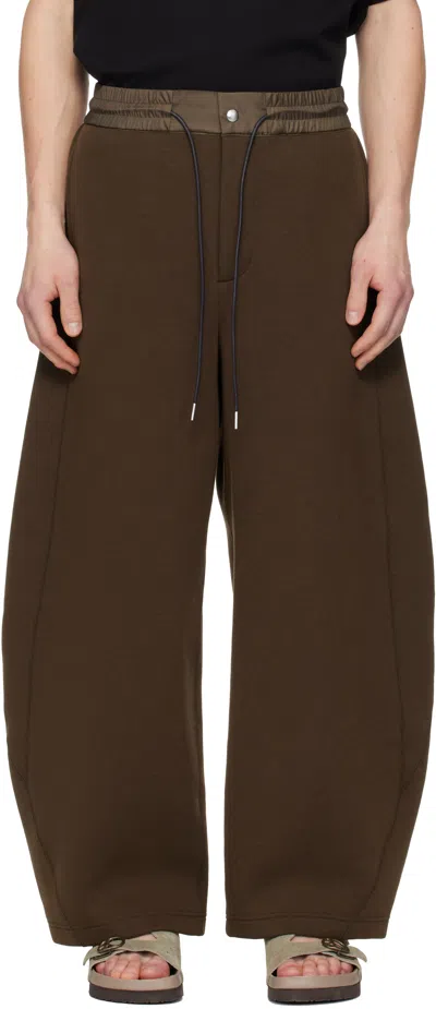 Sacai Drawstring Trousers In Multi
