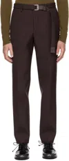 Sacai Brown Suiting Trousers