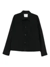 Sacai Button-fastening Shirt Jacket In Animal Print