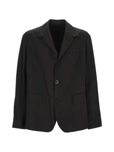 Sacai Button Jacket In Black