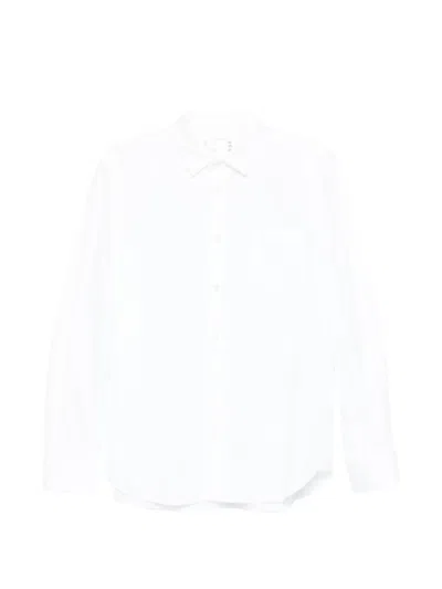 Sacai Buttoned Shirt In White