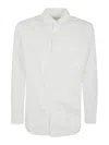 Sacai Camicia Effetto Stratificato In Popeline In White