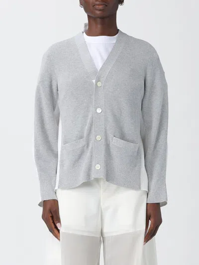 Sacai Cardigan Woman  In Gray