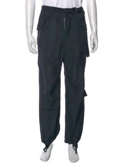 Pre-owned Sacai Cargo Pants In Green