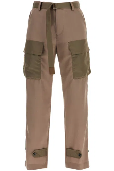 SACAI SACAI CARGO PANTS WITH INSERTS