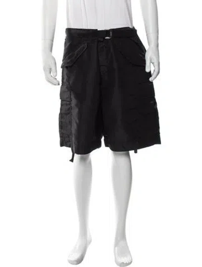 Pre-owned Sacai Cargo Shorts In Black