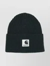 Sacai Carhartt Wip Collaboration Beanie Hat In Green