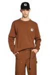 Sacai X Carhartt Wip T-shirt In Brown