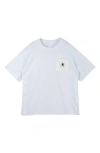 Sacai Carhartt Wip Cotton Jersey Pocket T-shirt In White